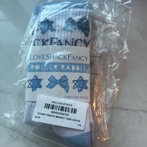 Roller Rabbit Starry Nights Blue Socks